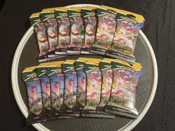 Lot of 15 Pokemon TCG: Sword & Shield Evolving Skies Sleeved Booster Packs New - Image 1
