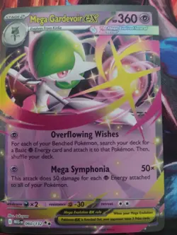 MEGA EVOLUTION ex card lot 8 ex cards from pokemon TCG Mega Evolution base set - Image 5