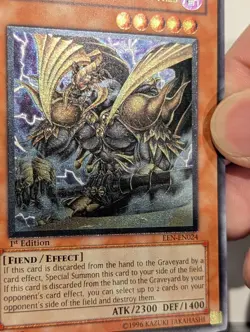 Goldd, Wu-Lord of Dark World Ultimate Rare 1st Edition LP EEN-EN024 - Image 4