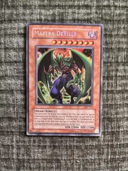 Yugioh Mazera DeVille Secret Rare AST-111 Unlimited VLP - Image 1