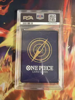 2025 One Piece A Fist of Divine Speed #OP07-085 Stussy ALT ART SP PSA 10 - Image 2