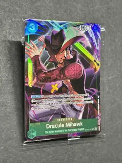 Dracule Mihawk ST12-003 SR (Illustration Box Vol. 4) Promo Sealed - One Piece - Image 3
