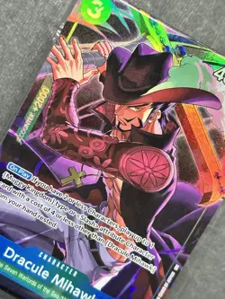 Dracule Mihawk ST12-003 SR (Illustration Box Vol. 4) Promo Sealed - One Piece - Image 4