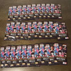 LOT OF 30 SEALED Booster Packs One Piece TCG: Emperors In The New World OP-09 - Image 1