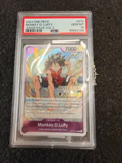 one piece psa 10 2023 monkey d luffy judge pack vol 2 - Image 1