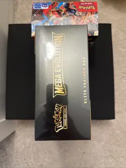 Pokemon TCG Mega Evolution ETB and Enhanced Booster Box Factory Sealed - New - Image 2