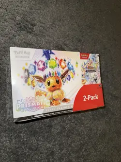 Pokemon TCG Prismatic Evolutions Costco 2-Pack ETB With Booster Bundle - Sealed - Image 1