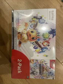 Pokemon TCG Prismatic Evolutions Costco 2-Pack ETB With Booster Bundle - Sealed - Image 1