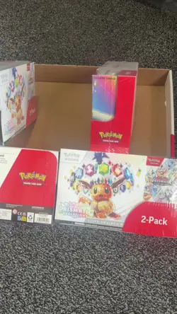 Pokemon TCG Prismatic Evolutions Costco 2-Pack ETB With Booster Bundle - Sealed - Image 2