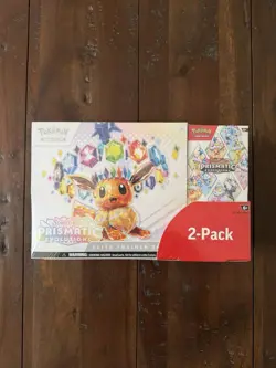 Pokemon TCG Prismatic Evolutions Costco 2-Pack ETB With Booster Bundle - Sealed - Image 2