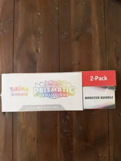 Pokemon TCG Prismatic Evolutions Costco 2-Pack ETB With Booster Bundle - Sealed - Image 3