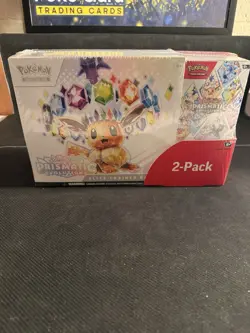 Pokemon TCG Prismatic Evolutions ETB with Booster Bundle Costco 2-Pack Sealed - Image 2