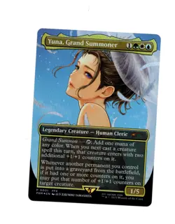 Yuna, Grand Summoner (Borderless) WPN & Gateway Promos Foil - Image 1