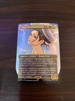 Yuna, Grand Summoner (Borderless) WPN & Gateway Promos Foil - Image 1