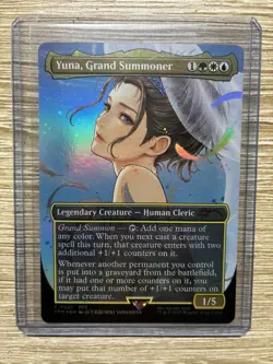 Yuna, Grand Summoner (Borderless) WPN & Gateway Promos Foil - Image 1