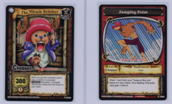 Tony Chopper The Miracle Reindeer One Piece CCG The Quest Begins 2005 Near Mint - Image 1
