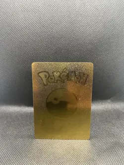 Pokemon Pikachu Mega Diancie Gold Foil Fan Art Card #008 - Image 2