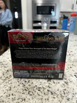 Pokemon TCG Mega Evolution Enhanced Booster Box SEALED W/ Rare Promo Card! Nice! - Image 4