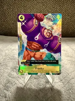Franky OP07-107 Alt Art R Card Game 500 Years in the Future One Piece English - Image 1