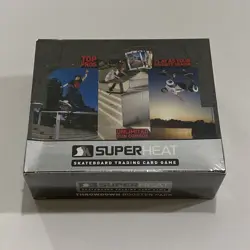 Superheat Skateboard Trading Cards Game Booster Pack Box Of 24 Packs TCG CCG New - Image 1