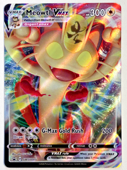 Meowth VMAX - SWSH005 - SWSH: Sword & Shield Promo Cards Holo - NM - Image 1