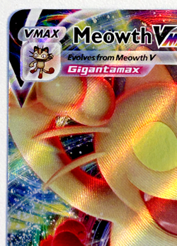 Meowth VMAX - SWSH005 - SWSH: Sword & Shield Promo Cards Holo - NM - Image 2