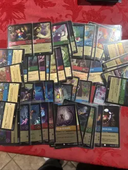 FOIL Lorcana Lot 50+ Cards (FB, IL, SS, AI, ROJ, Fabled)) - All in Photos FOIL - Image 1