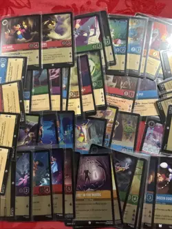 FOIL Lorcana Lot 50+ Cards (FB, IL, SS, AI, ROJ, Fabled)) - All in Photos FOIL - Image 3