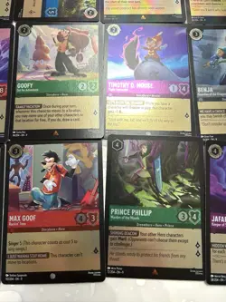 Disney Lorcana Fabled Cold Foil 19 Card Lot - Image 4