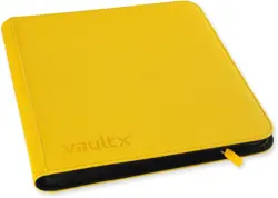 Vault X 12 XL Pocket Trading Card Binder 624 Cards Exo-Tec Zip Album YELLOW - Image 1