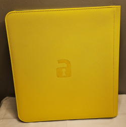 Vault X 12 XL Pocket Trading Card Binder 624 Cards Exo-Tec Zip Album YELLOW - Image 4