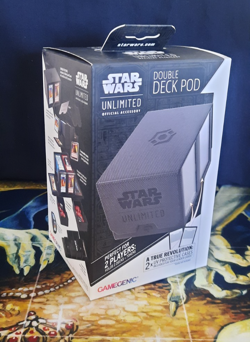 Star Wars Unlimited Trading Card Game Double Deck Pod - Black - Image 1