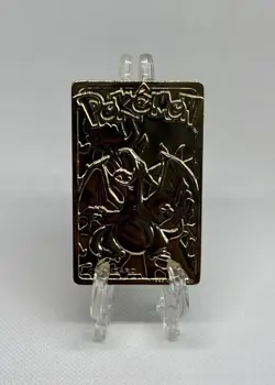 Charizard #06 Limited Edition 23k Gold Plated Pokemon Card w/ COA Burger King - Image 1