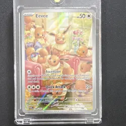 Pokemon TCG Eevee (TWNM Set, 188/167, Holo, English, 2024, Basic Card) - Image 1