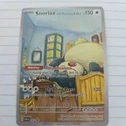 Pokemon Snorlax x Van Gogh Black Star Promo ACG Art Card NM - Image 1