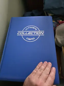 Two Ultimate Card Collection TopLoader Binders (Blue) (two sold together) - Image 1