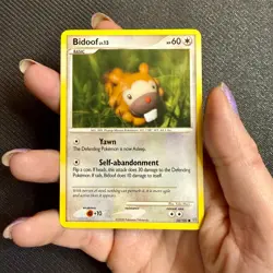 Pokemon Card TCG - Diamond & Pearl - Stormfront - Bidoof - 54/100 - Image 1