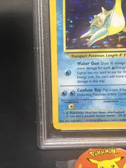 PSA 7 Near Mint - Lapras 10/62 (Fossil) Holo Rare Pokemon Card 👀 Pokemon WOTC - Image 4