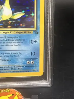 PSA 7 Near Mint - Lapras 10/62 (Fossil) Holo Rare Pokemon Card 👀 Pokemon WOTC - Image 5