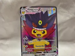 Pokemon Inspired Pikachu MGenga Cosplay Holo Fan Art Card - Image 4