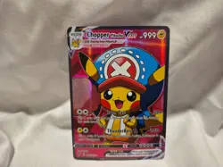 Pokemon Pikachu Holo Card Chopper Cosplay Art - Image 4