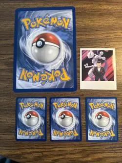 Team Rocket's Mewtwo ex Box Promo Cards - Image 3