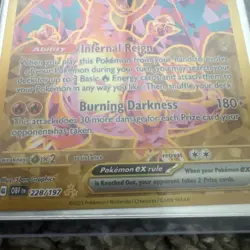 Pokemon TCG Charizard EX Full Art Secret Rare Card Sir Obsidian Flames 228/197 - Image 3