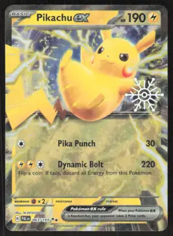 Miscellaneous Cards & Products #063/193 Pikachu ex (Holiday Calendar) - Image 1