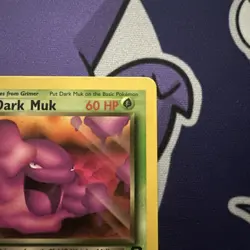 Dark Muk 1st Edition Team Rocket 41/82 WOTC Pokemon Card EX Condition - Image 5