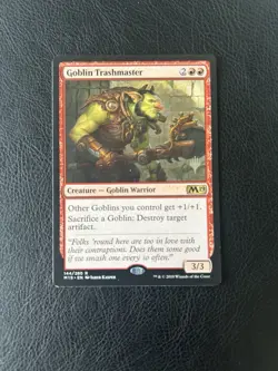 MtG Goblin Trashmaster Promo - Image 1