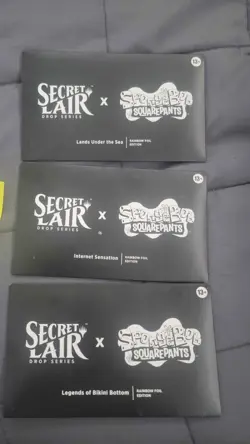 🌈 Spongebob SquarePants Secret Lair Bundle SEALED Rainbow Foil Edition - Image 1