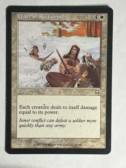 MTG - Wave of Reckoning - Mercadian Masques - Reg En (LP) - Image 1