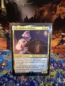 Cid, Timeless Artificer #0216 - MTG - Final Fantasy - Image 1