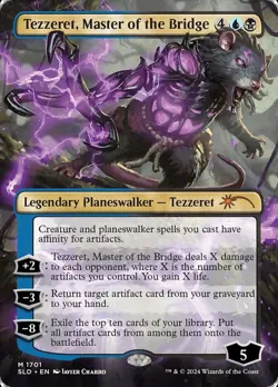 1 x Tezzeret, Master of the Bridge - Rainbow Foil - Secret Lair - NM-Mint - MTG - Image 1